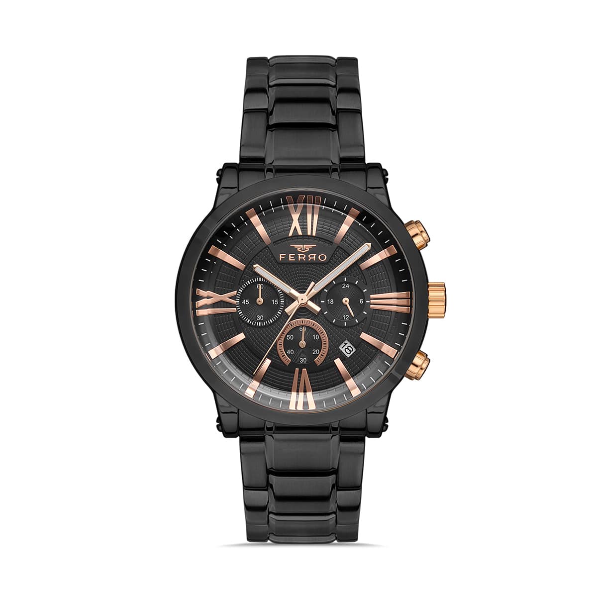 MONTRE FERRO HOMME M.FONCTION ACIER